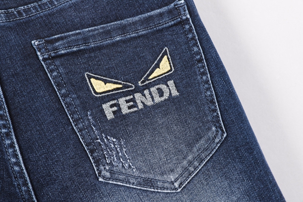 ブランドジーンズ素材ディテール